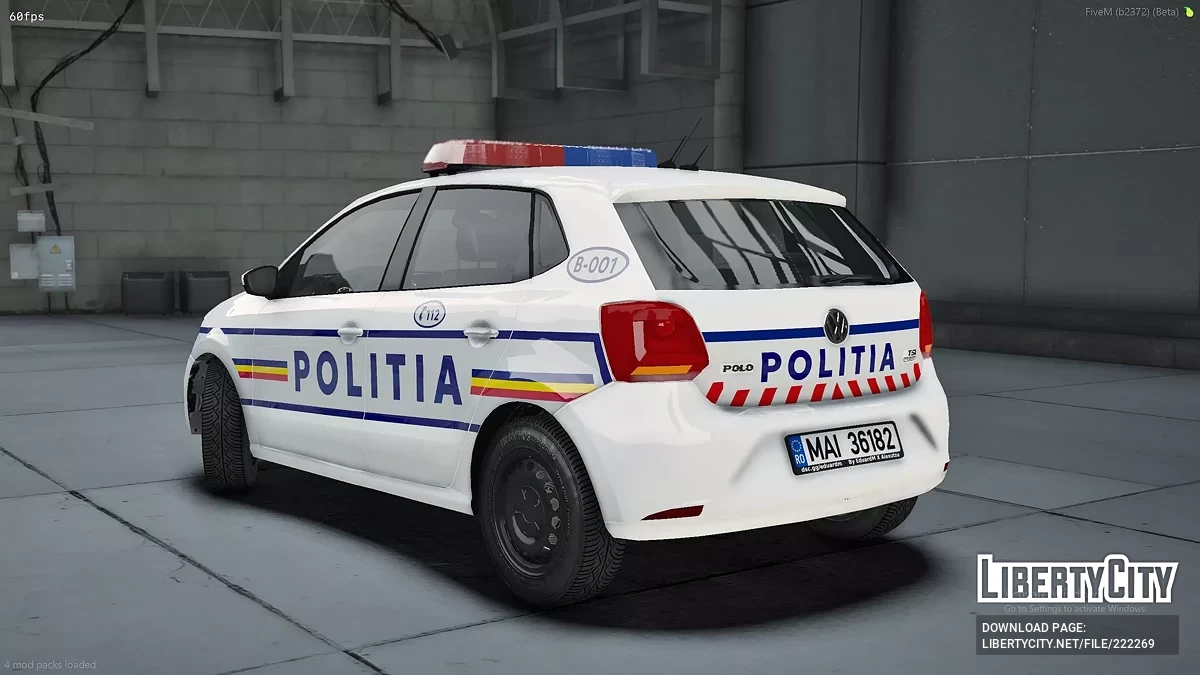 Volkswagen Polo Politie / GTA 5