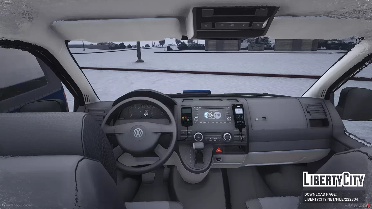 Volkswagen T5 Polizei Rheinland Pfalz / GTA 5