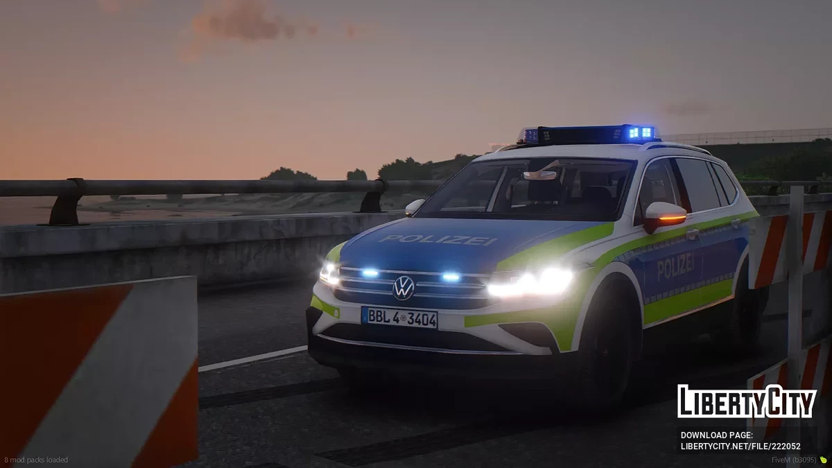 Volkswagen Tiguan Polizei Brandenburg / GTA 5