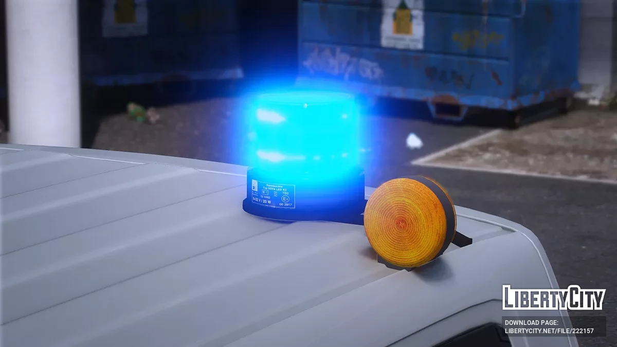 Volkswagen Transporter T6 LR Polizei Niedersachsen FuStw / GTA 5