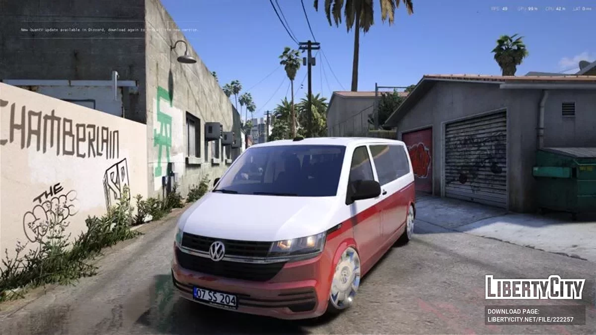 Volkswagen Transporter T6 VIP Dizayn / GTA 5