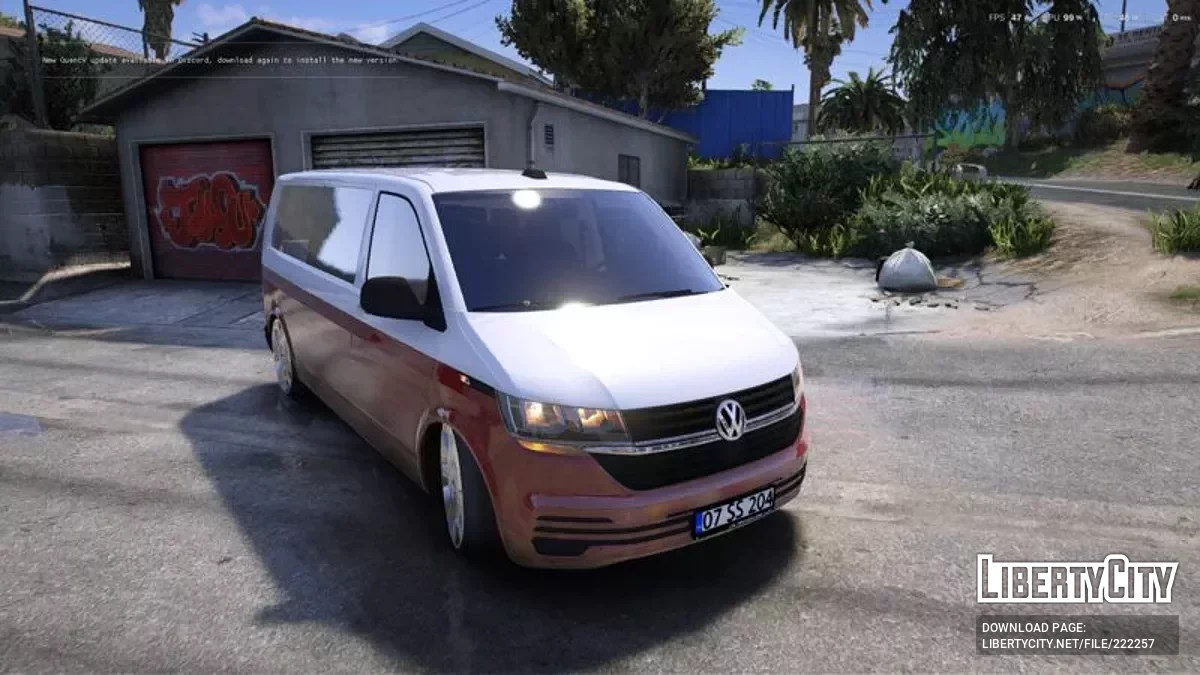 Volkswagen Transporter T6 VIP Dizayn / GTA 5