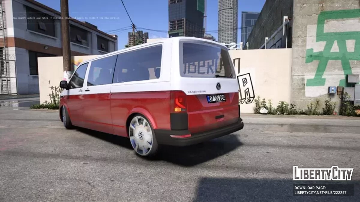 Volkswagen Transporter T6 VIP Dizayn / GTA 5