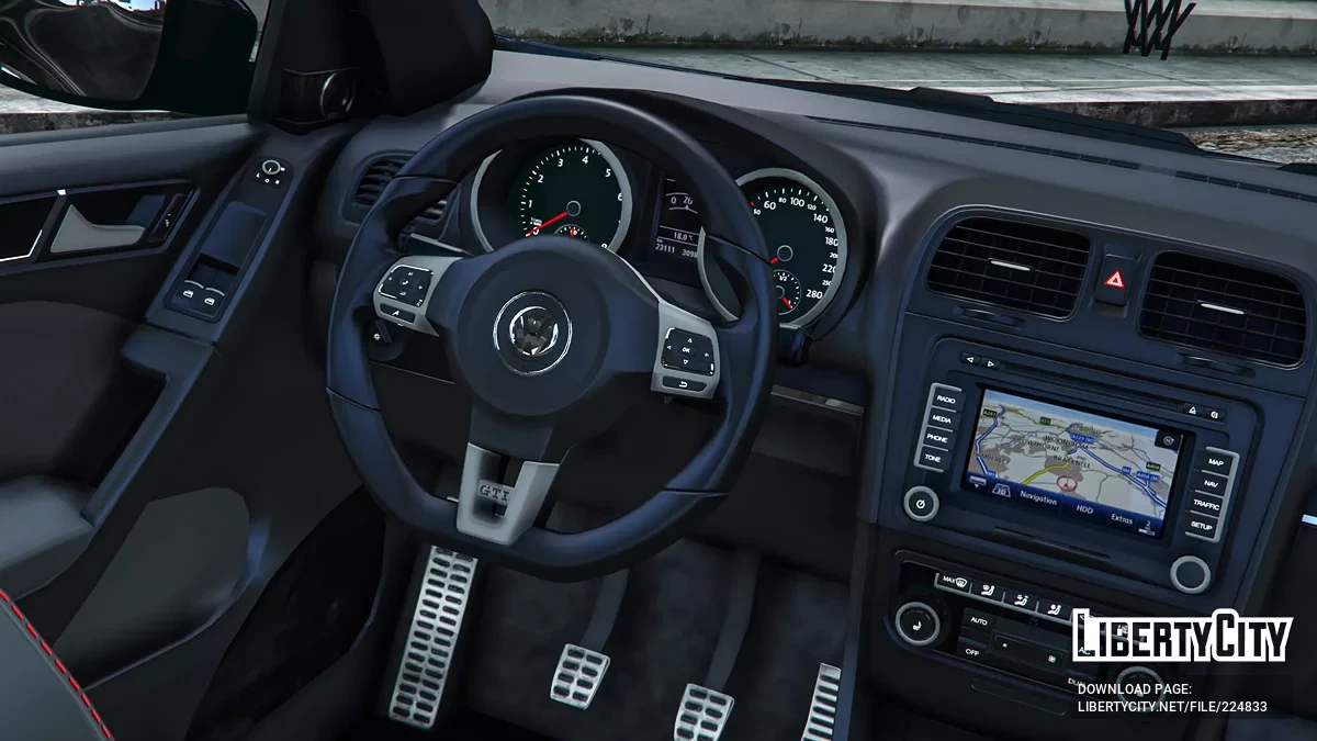 Volkswagen Golf 6 GTI WB / GTA 5