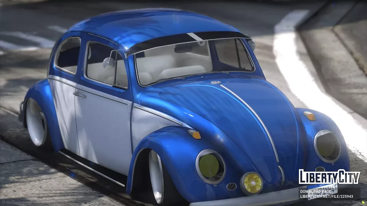 Fusca 1966 Biturbo v1.0 / GTA 5