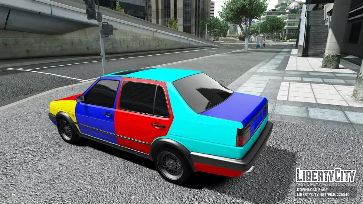 Volkswagen Jetta Harlekin Style / GTA 5