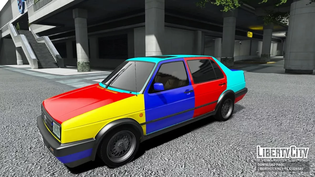 Volkswagen Jetta Harlekin Style / GTA 5