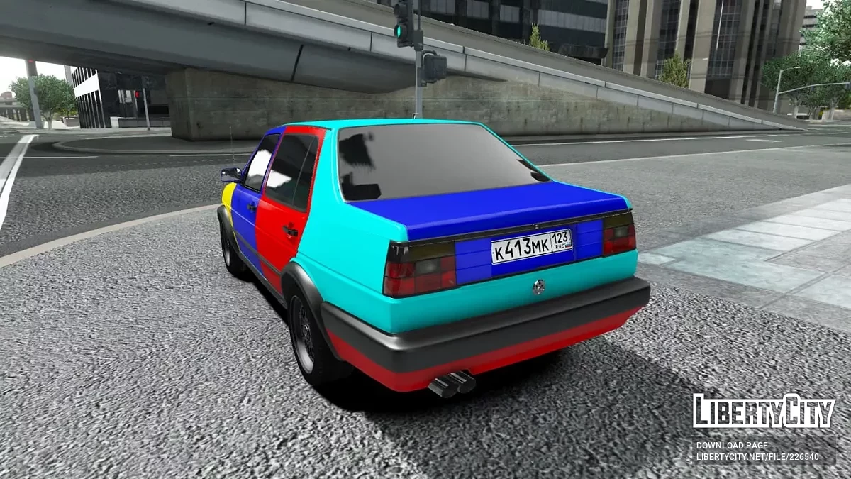 Volkswagen Jetta Harlekin Style / GTA 5