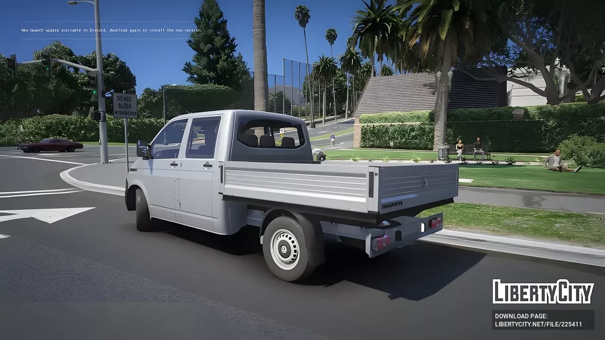 Volkswagen Transporter Pickup (Addon) / GTA 5