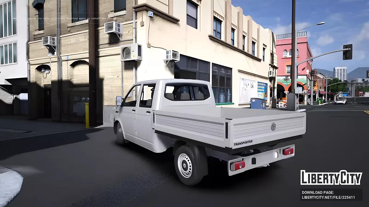 Volkswagen Transporter Pickup (Addon) / GTA 5