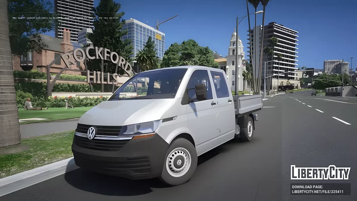 Volkswagen Transporter Pickup (Addon) / GTA 5