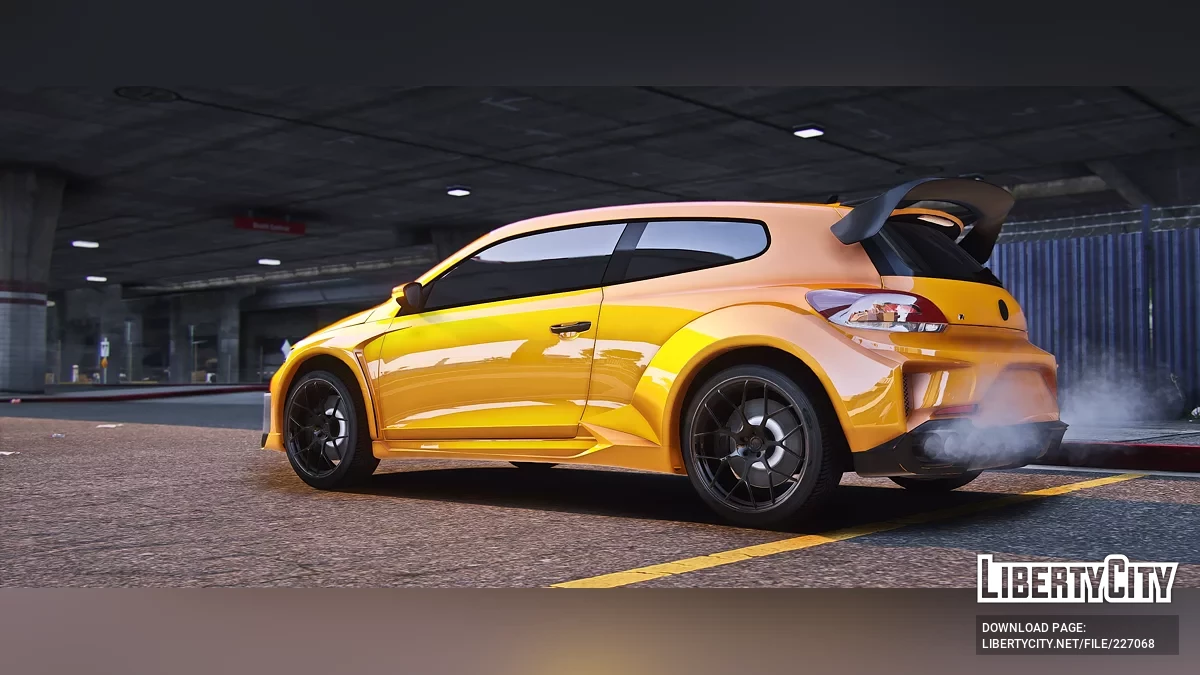 Volkswagen Scirocco R Widebody Aspec / GTA 5