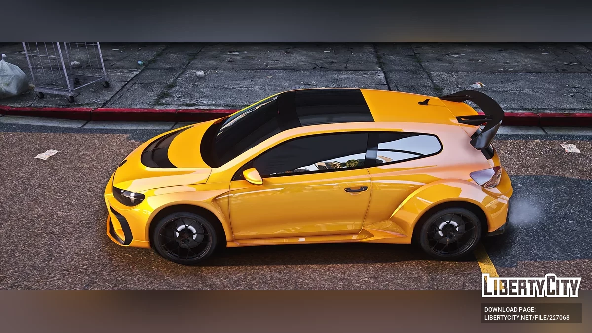Volkswagen Scirocco R Widebody Aspec / GTA 5