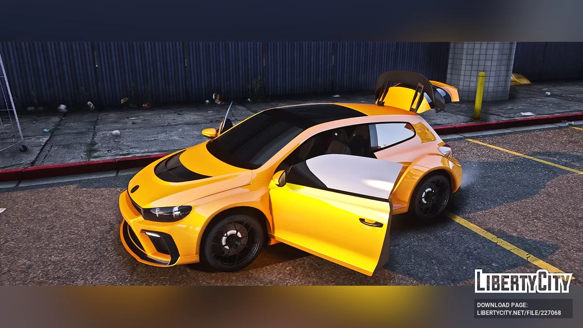 Volkswagen Scirocco R Widebody Aspec / GTA 5