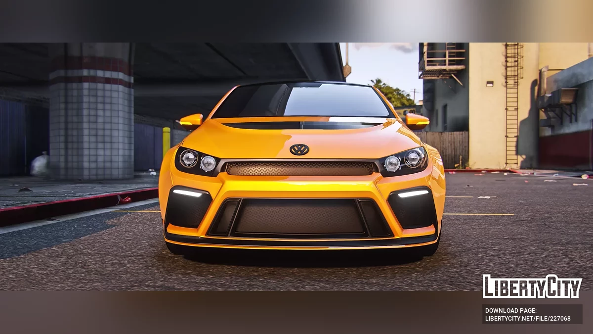 Volkswagen Scirocco R Widebody Aspec / GTA 5