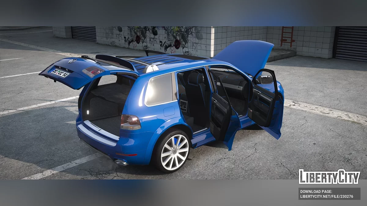 Volkswagen Touareg R50 2008 года / GTA 5