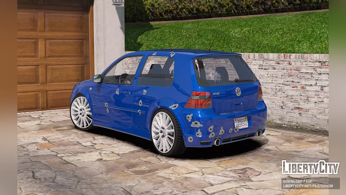 Volkswagen Golf 4 R32 2002 / GTA 5