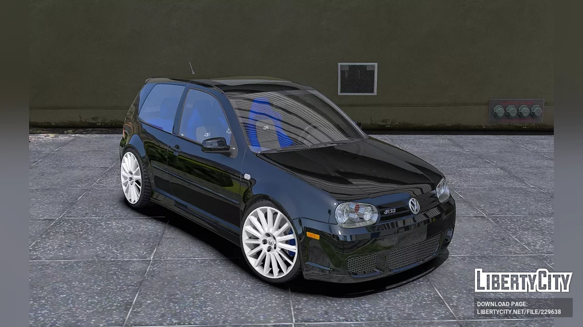 Volkswagen Golf 4 R32 2002 / GTA 5