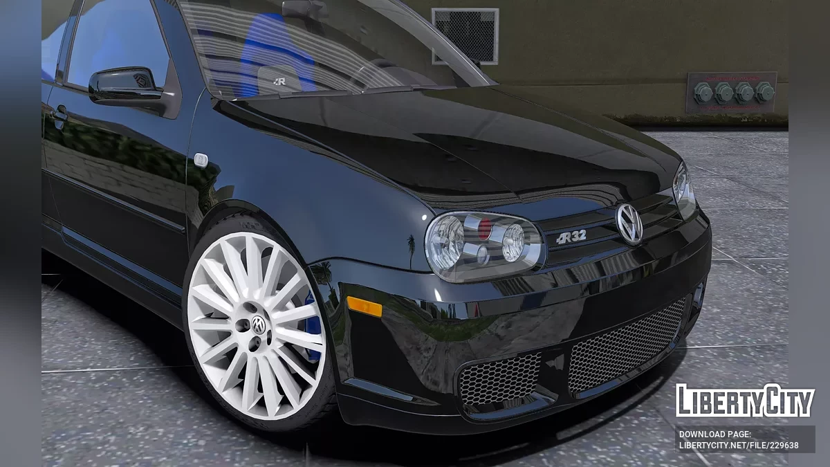 Volkswagen Golf 4 R32 2002 / GTA 5