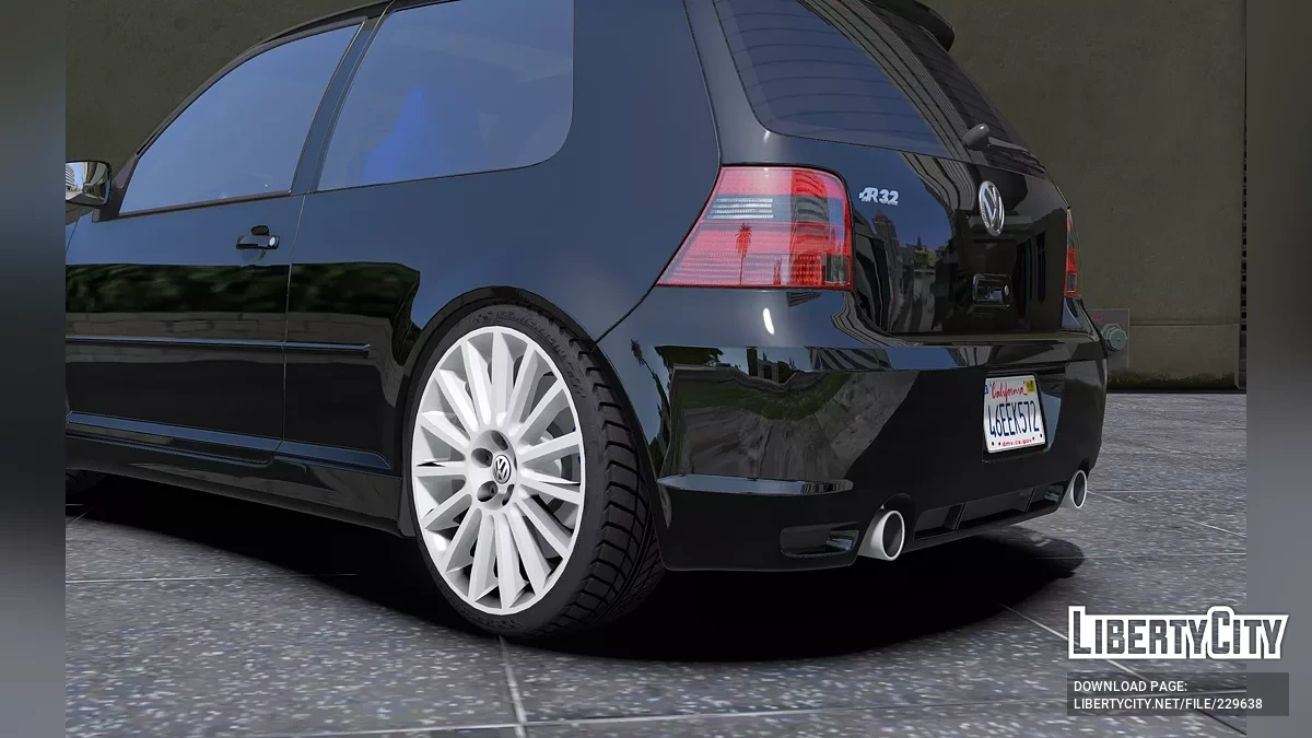 Volkswagen Golf 4 R32 2002 / GTA 5