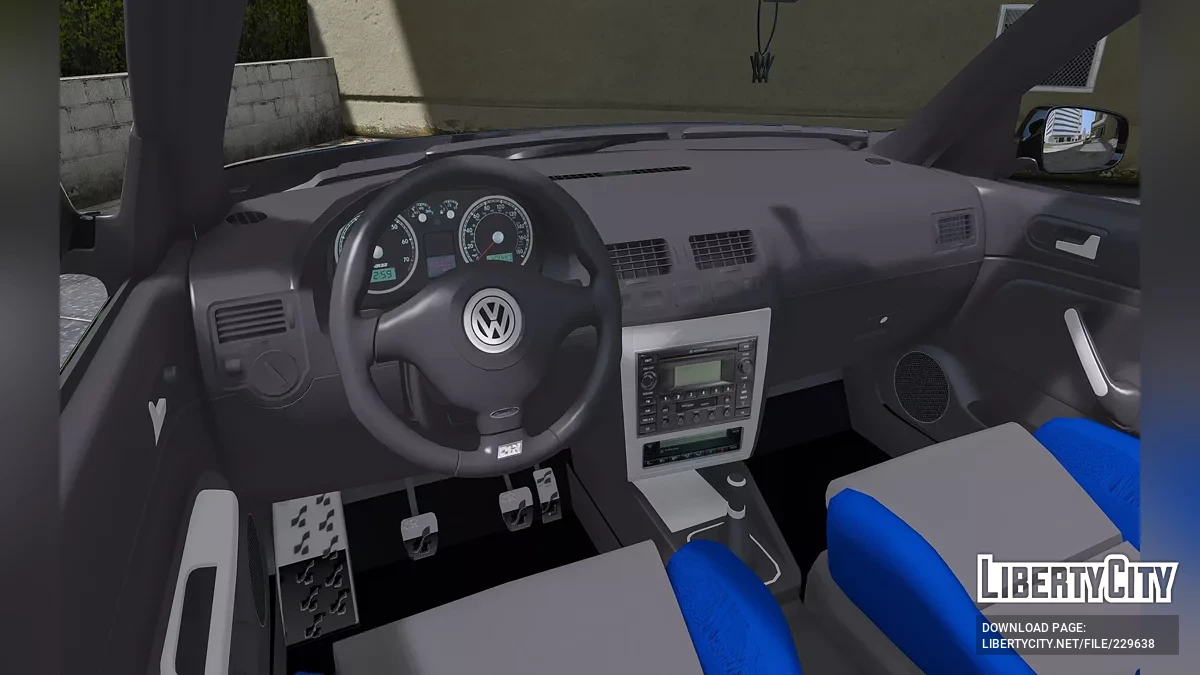 Volkswagen Golf 4 R32 2002 / GTA 5