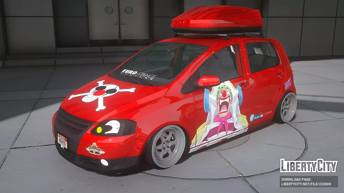 2008 Volkswagen Fox - Vanity Bucky the Clown / GTA 5