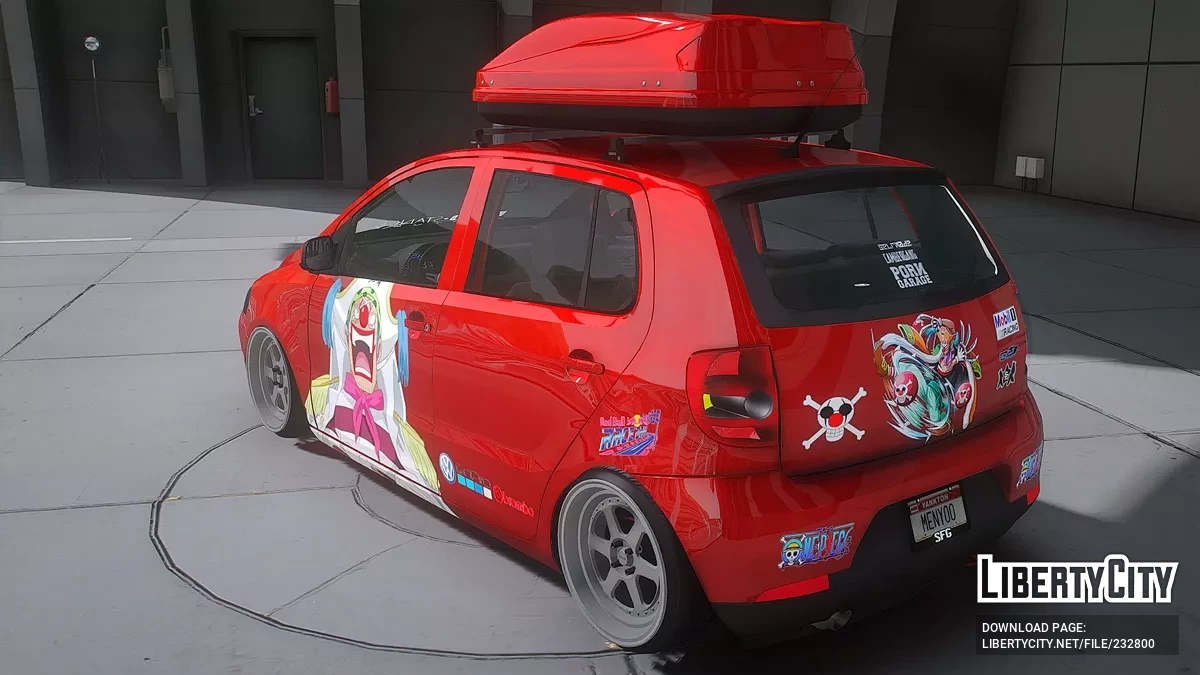 2008 Volkswagen Fox - Vanity Bucky the Clown / GTA 5