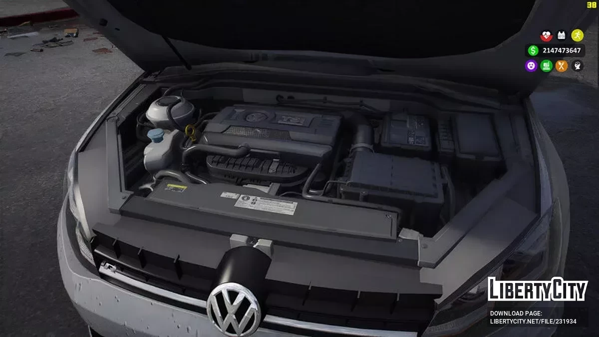 Volkswagen Golf 7.5 R / GTA 5