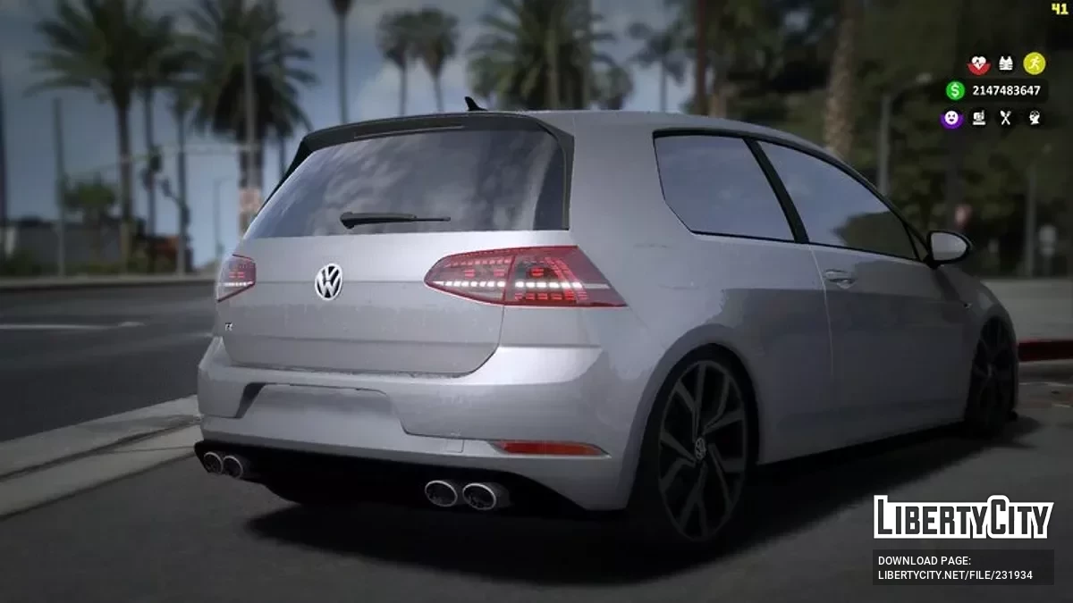 Volkswagen Golf 7.5 R / GTA 5