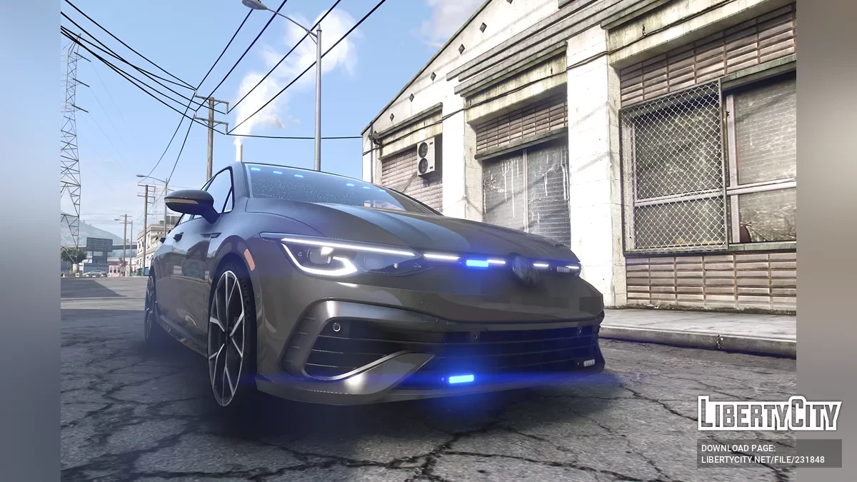 Volkswagen Golf R Realistic / GTA 5