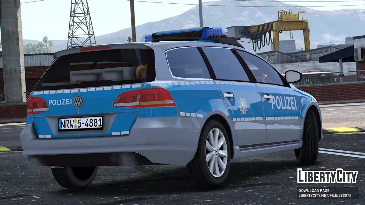 Volkswagen Passat B7 Polizei NRW / GTA 5