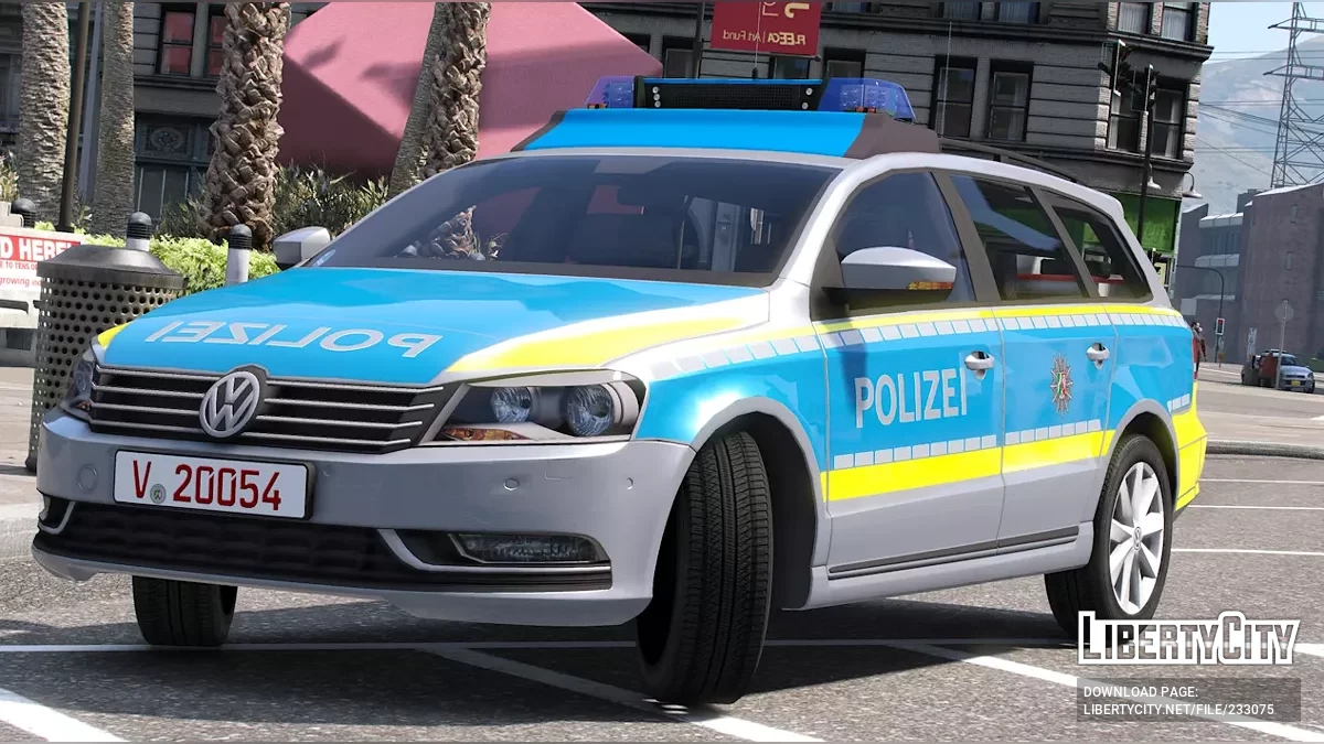 Volkswagen Passat B7 Polizei NRW / GTA 5