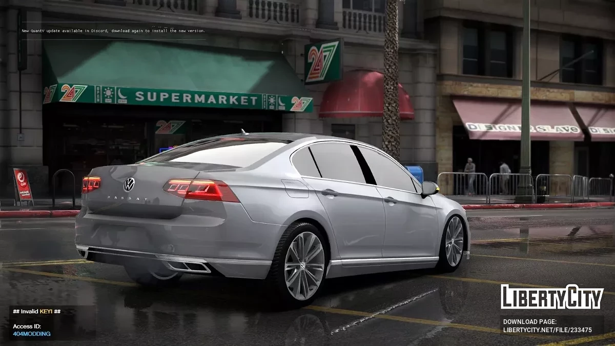 Volkswagen Passat B8 / GTA 5