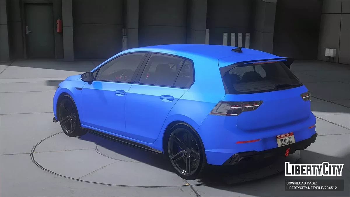 2023 Volkswagen MK8 Golf R Maxton Design / GTA 5