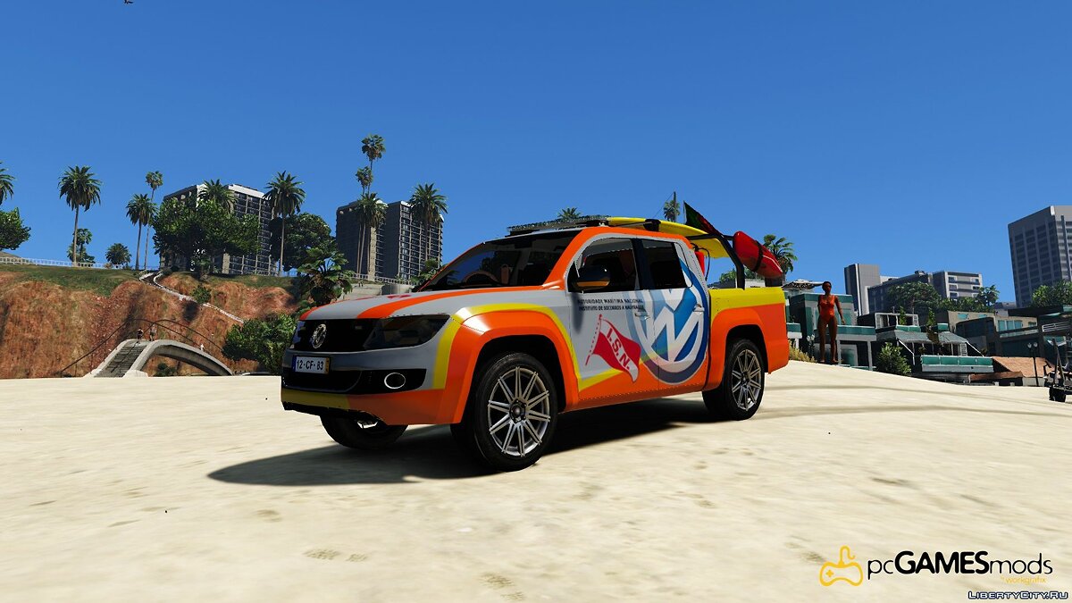 Portuguese Lifeguard ISN - Volkswagen Amarok [Replace] 2.0 для GTA 5 - Картинка #1