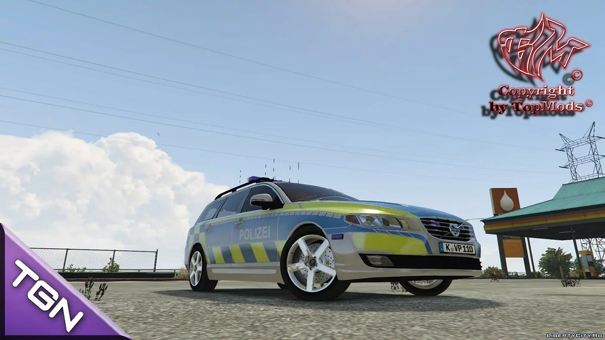 Volvo V70 Polizei Köln / GTA 5