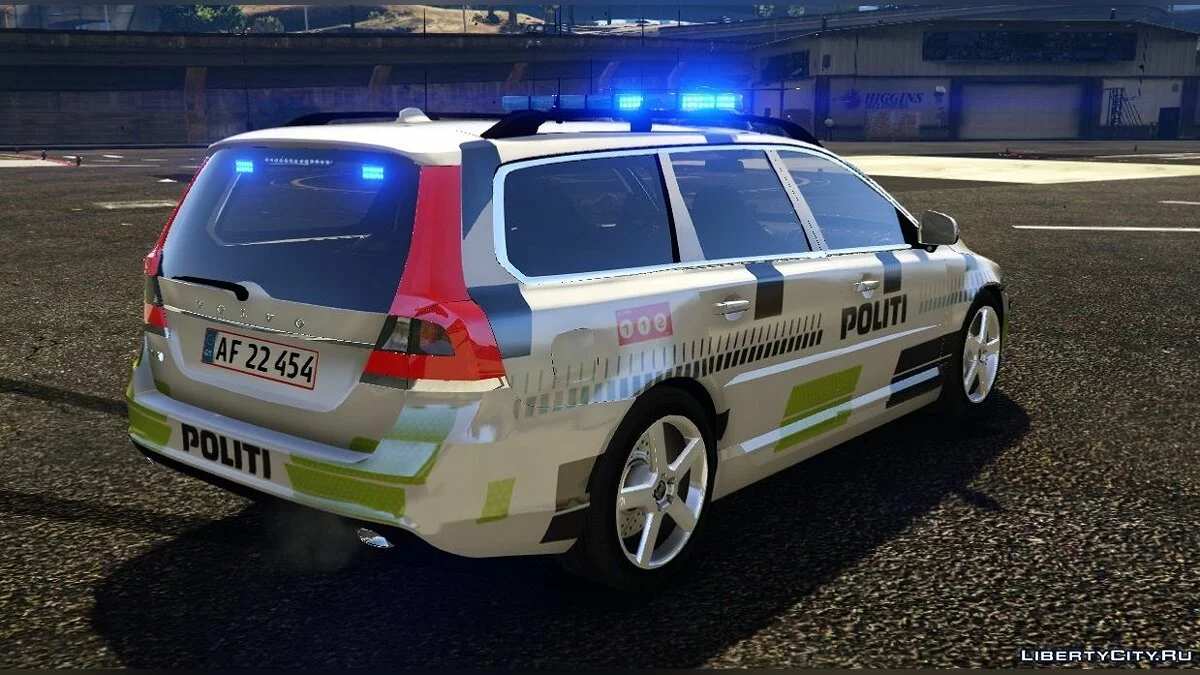 Volvo V70 Danish Police / GTA 5