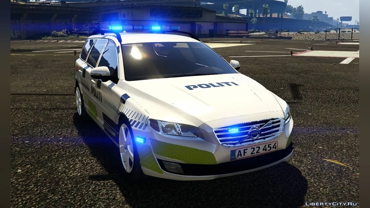 Volvo V70 Danish Police / GTA 5