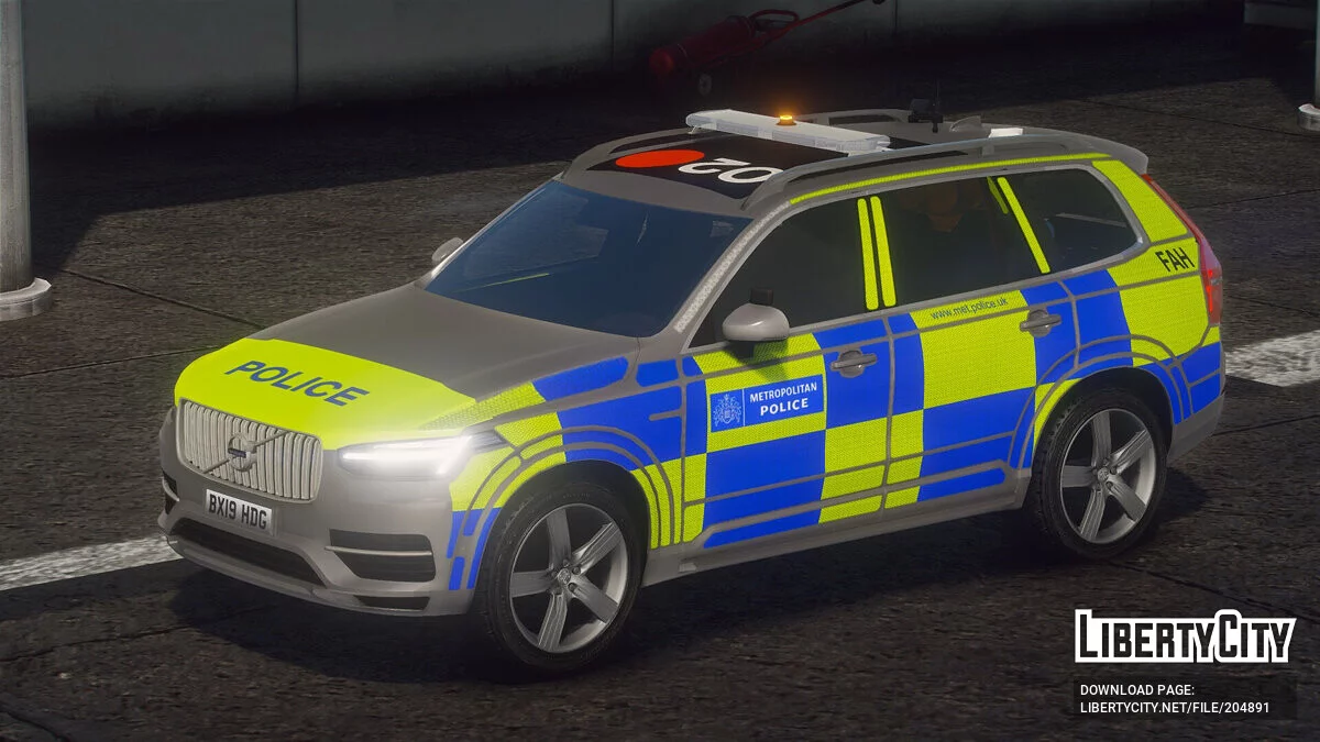 Volvo XC90 Police / GTA 5