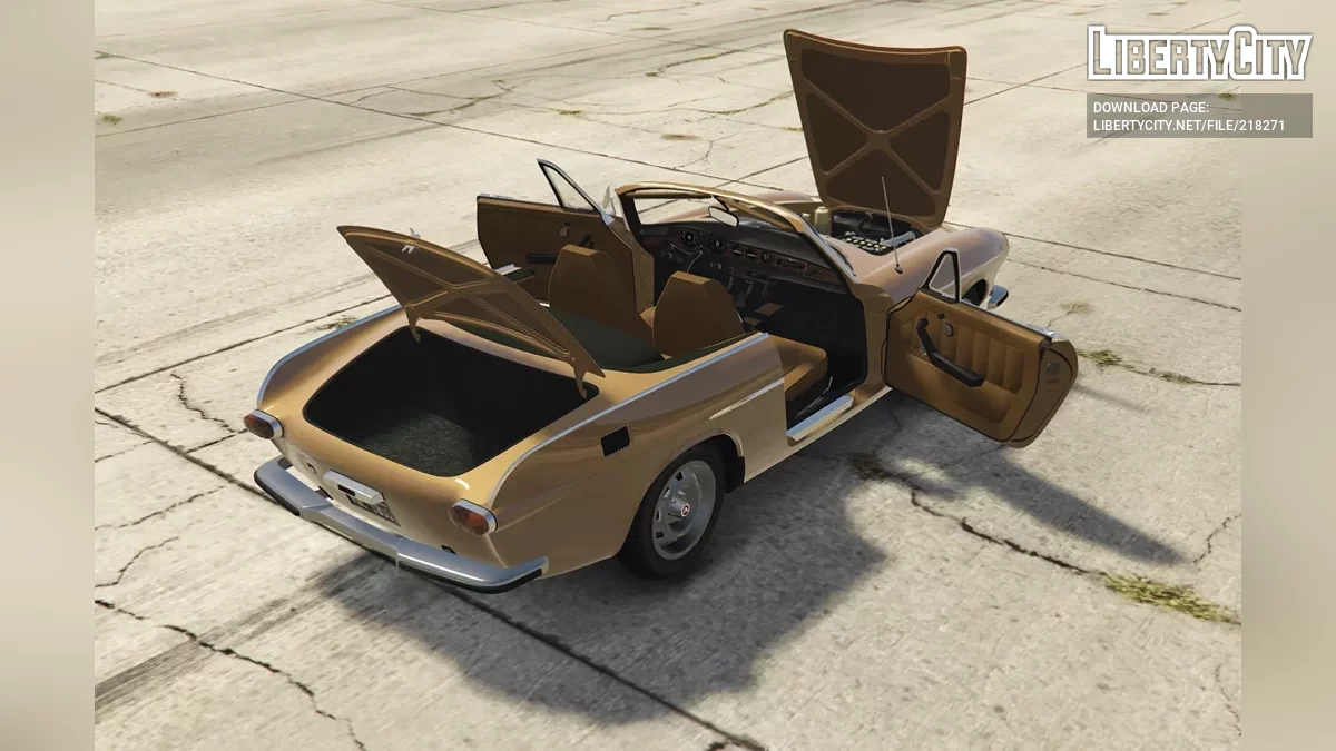 Volvo 1800 Convertible v1.0 / GTA 5