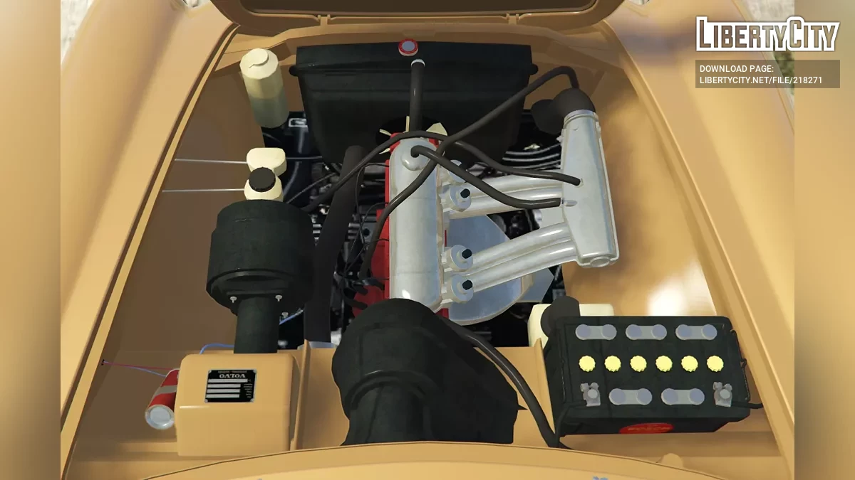 Volvo 1800 Convertible v1.0 / GTA 5