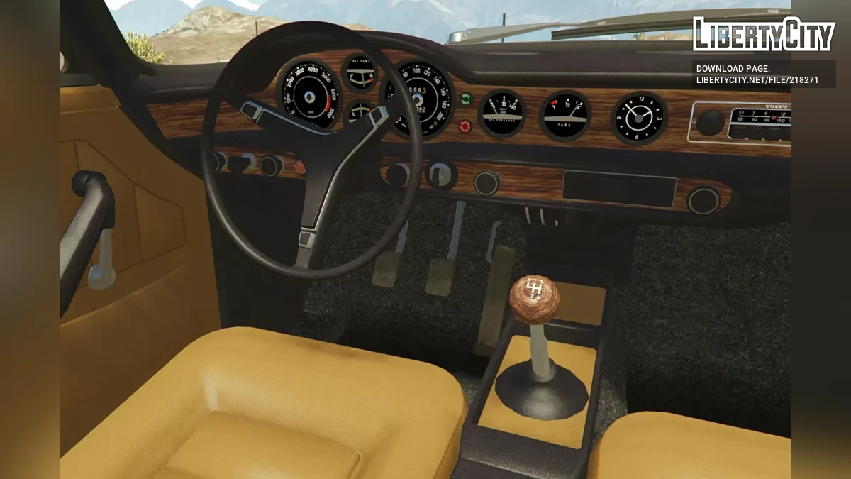 Volvo 1800 Convertible v1.0 / GTA 5