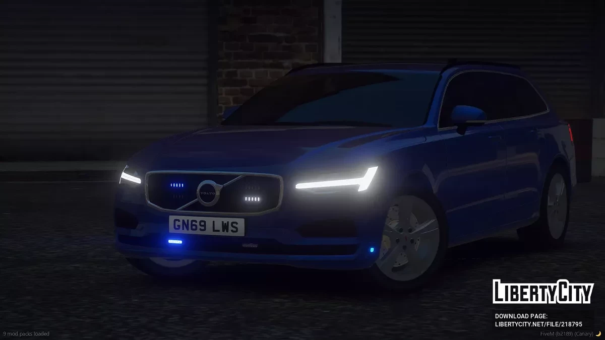 Volvo V90 Unmarked / GTA 5