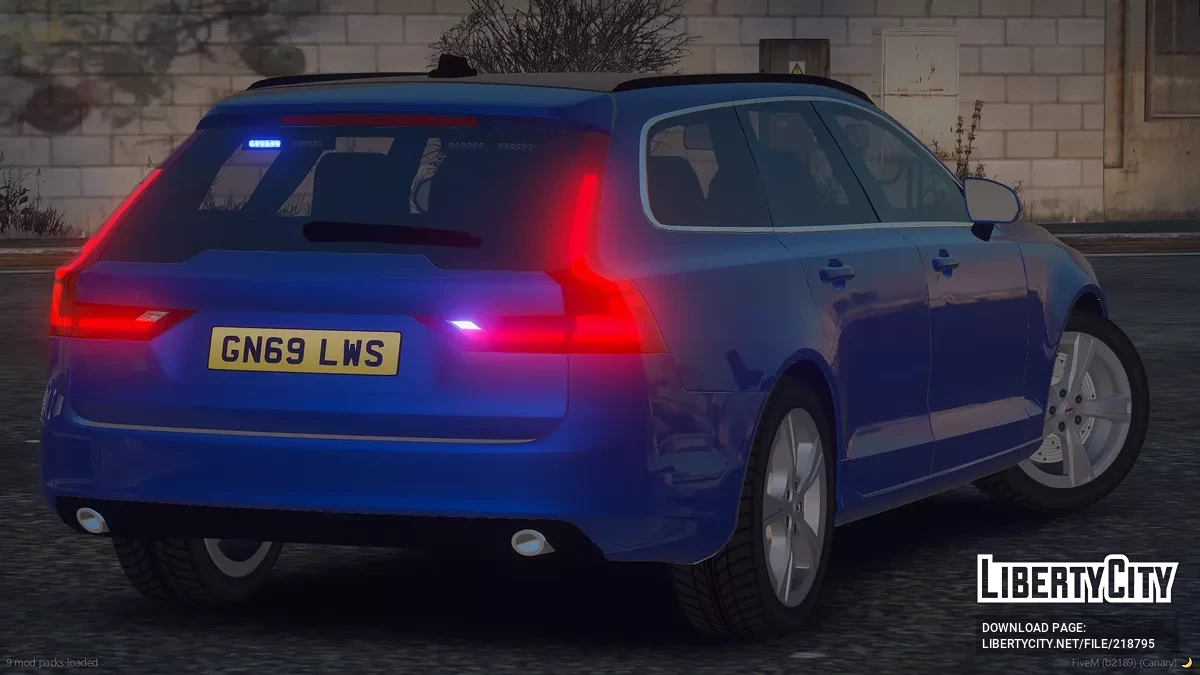 Volvo V90 Unmarked / GTA 5