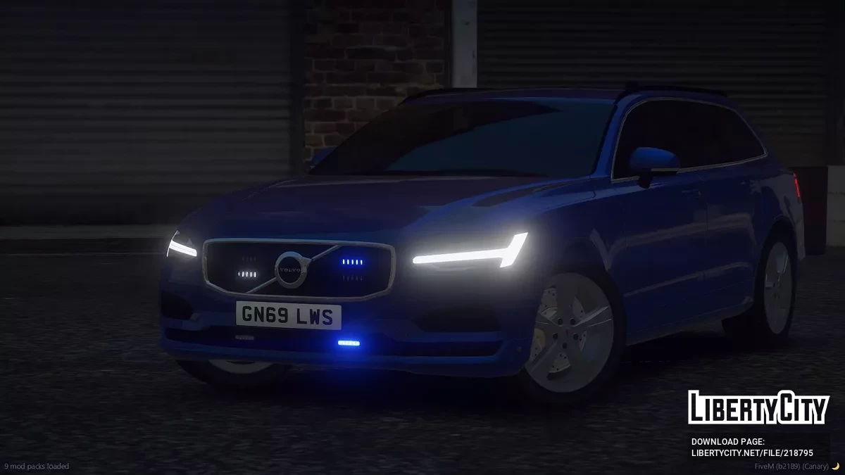 Volvo V90 Unmarked / GTA 5