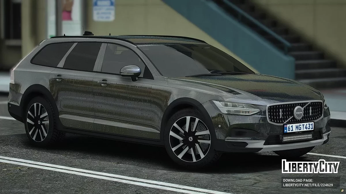 2022 Volvo V90 Cross Country Unmarked Police / GTA 5