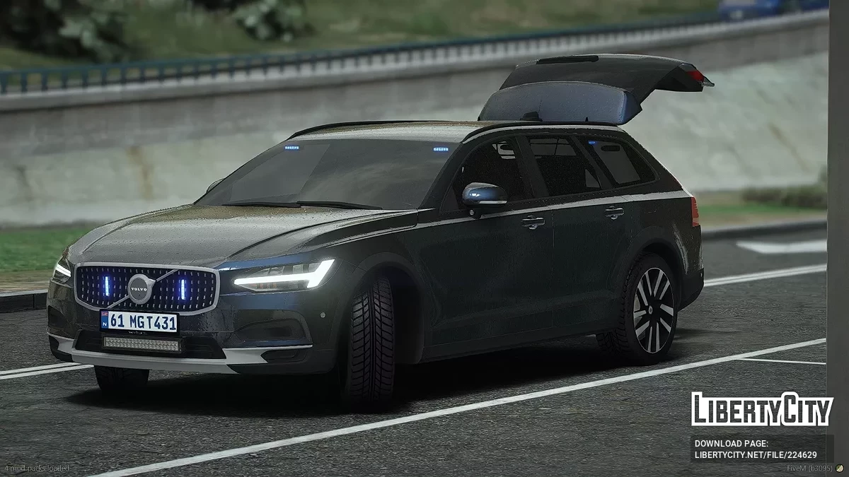 2022 Volvo V90 Cross Country Unmarked Police / GTA 5