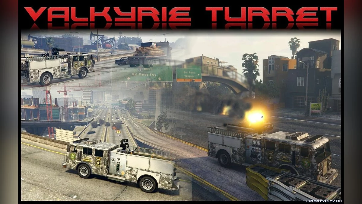 Army Firetruck [BETA] / GTA 5