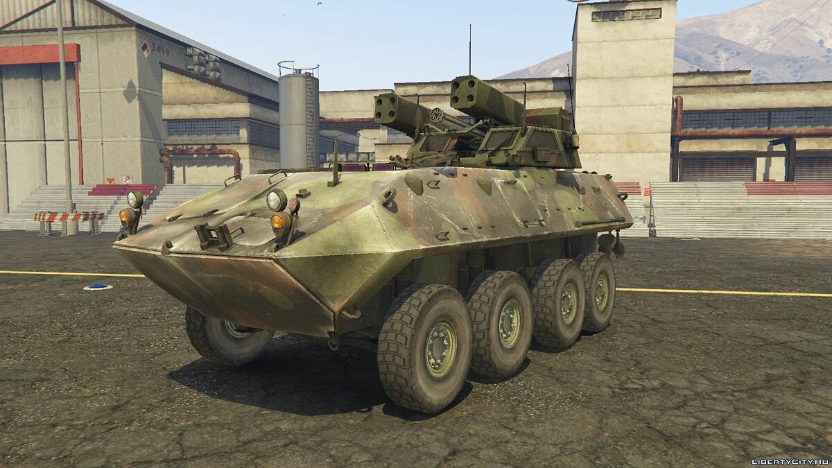 Скачать LAV-AD Air Defense Vehicle для GTA 5