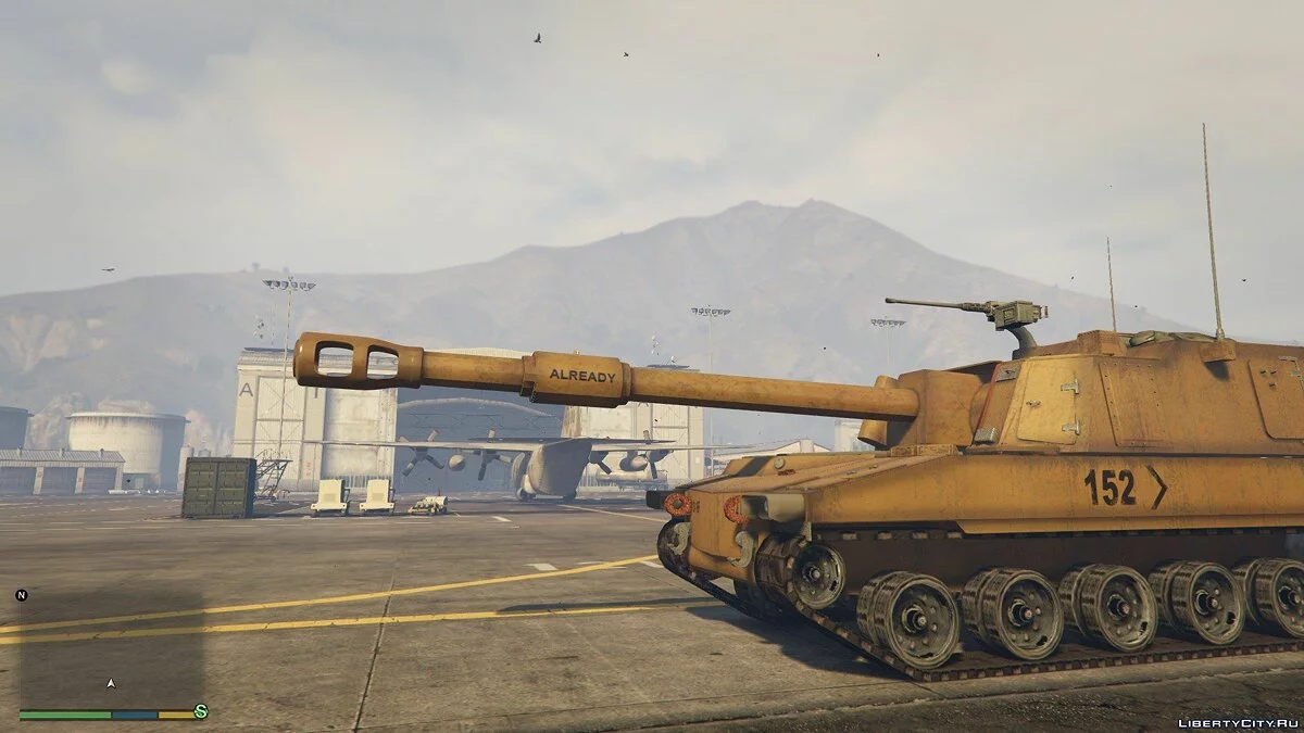 M109 (SAU) Paladin + Machine Gun 0.01 / GTA 5